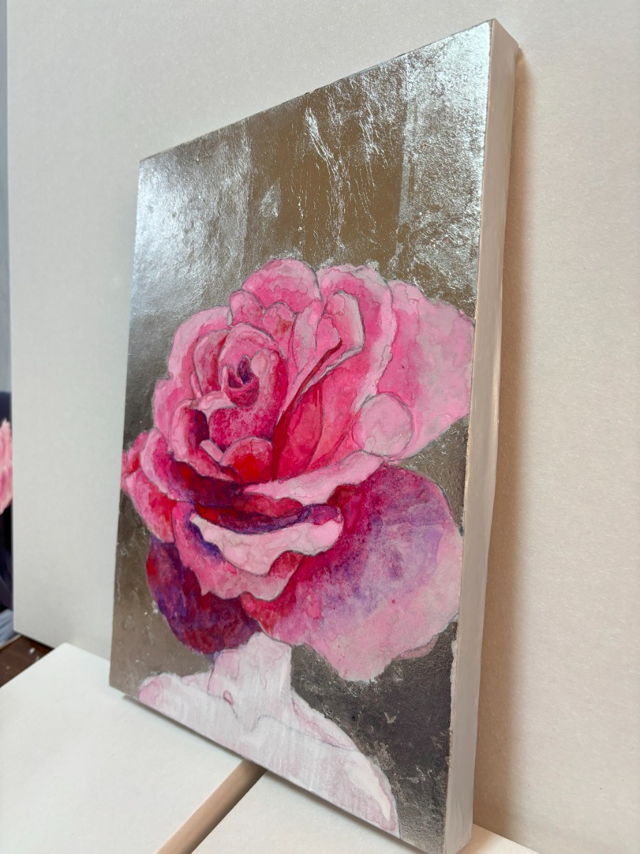 桃色の人 - 山田久美子 ｜コスモスギャラリー：インテリア絵画の購入