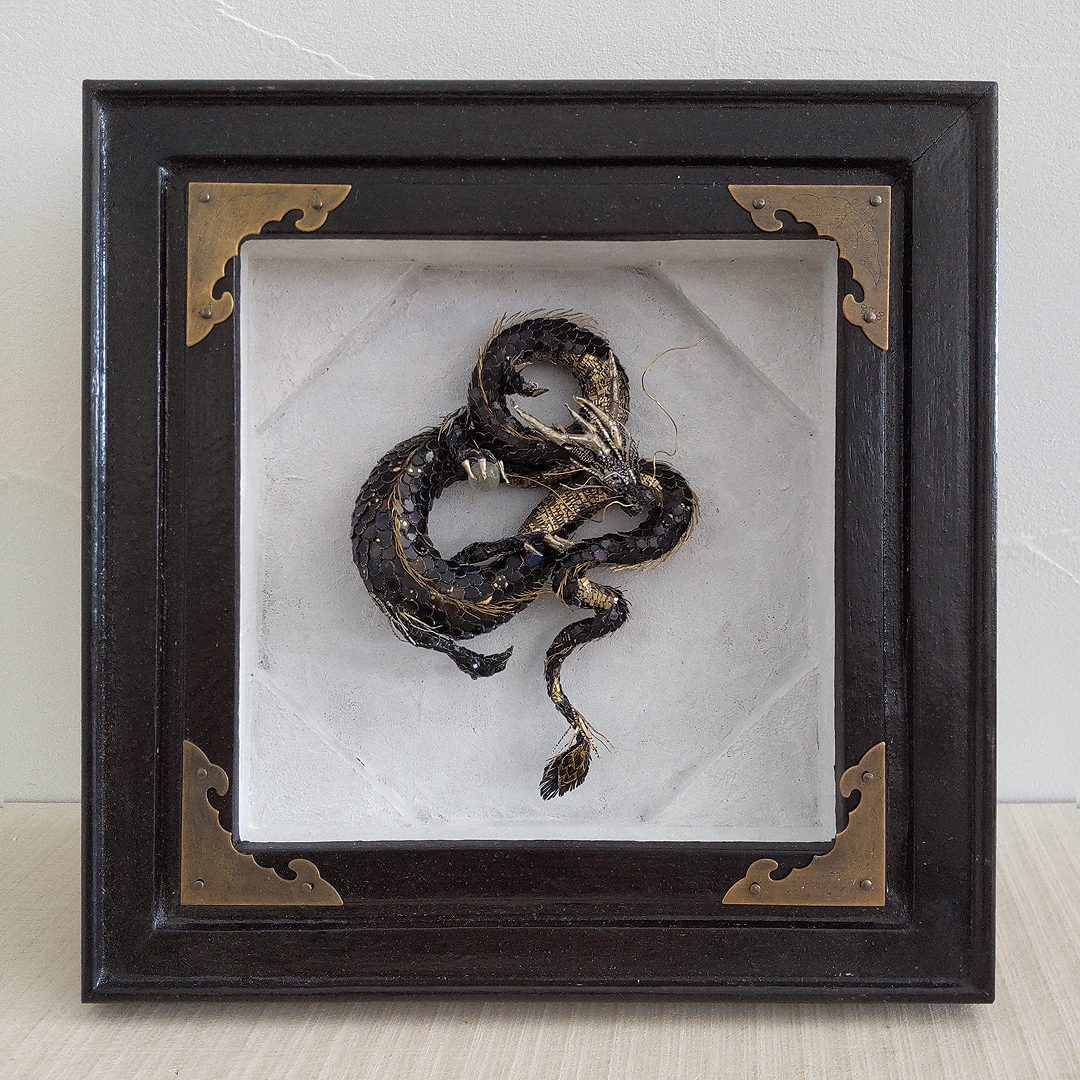 黒龍 - オオノマサミ ｜コスモスギャラリー：インテリア絵画の購入