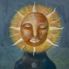 油絵　　太陽の下 b22cc543-cae7-4b20-8de5-