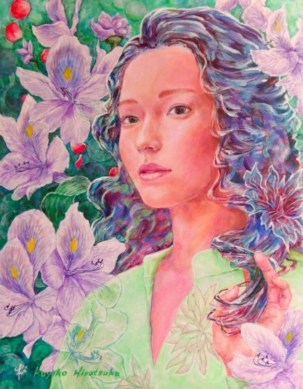 紫水花