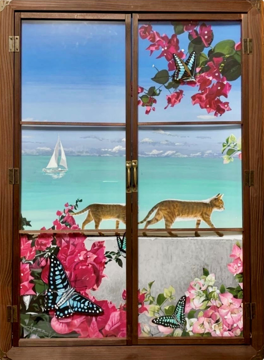 南の島 - あんまゆきこ ｜コスモスギャラリー：インテリア絵画の購入