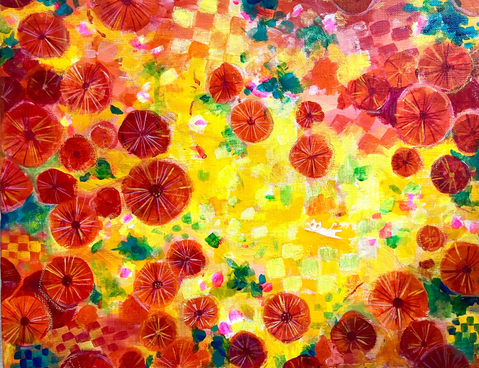 花の森 - wacaco[ワカコ] ｜コスモスギャラリー：インテリア絵画の購入